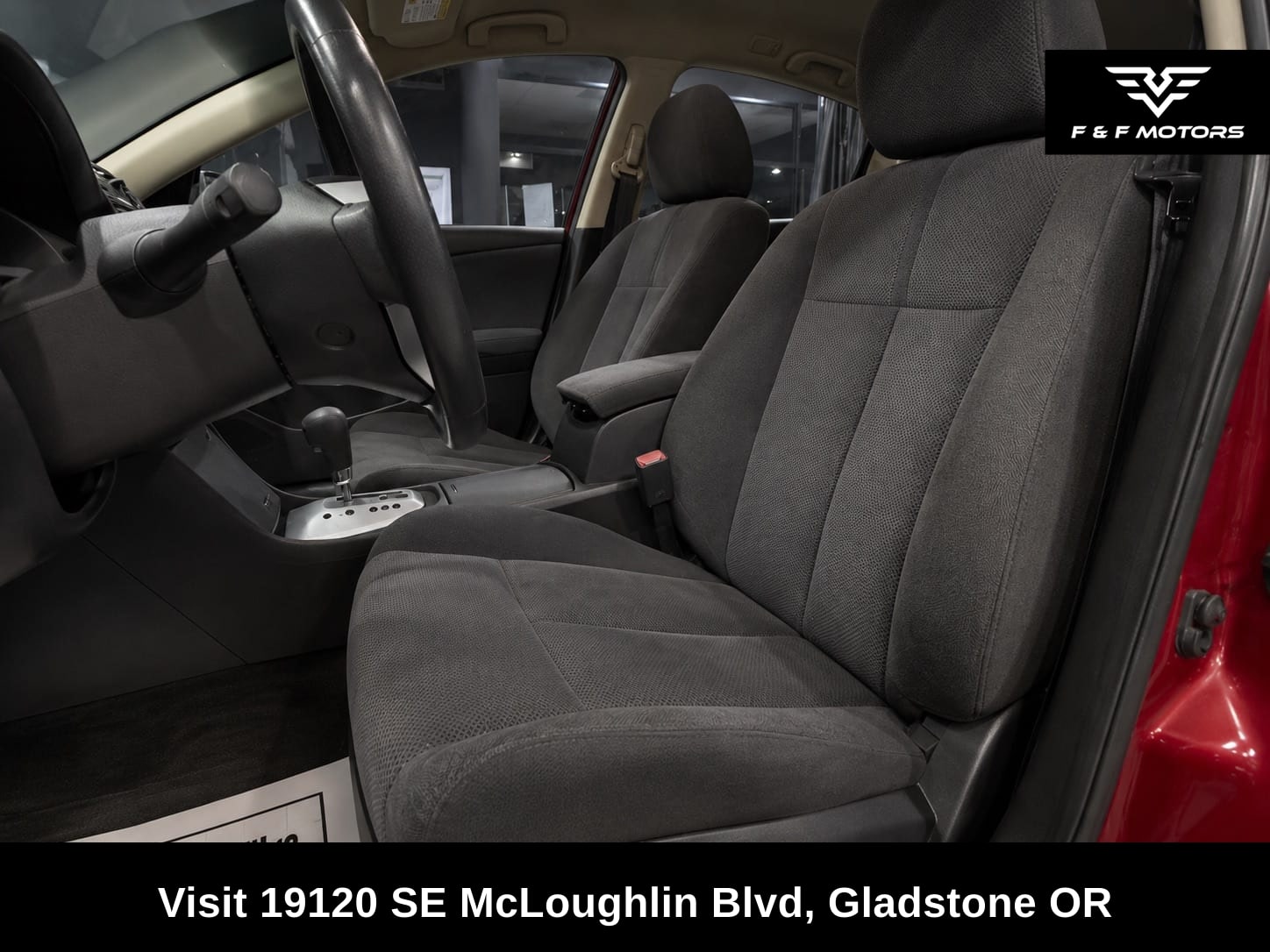 2009 Nissan Altima S — Interior