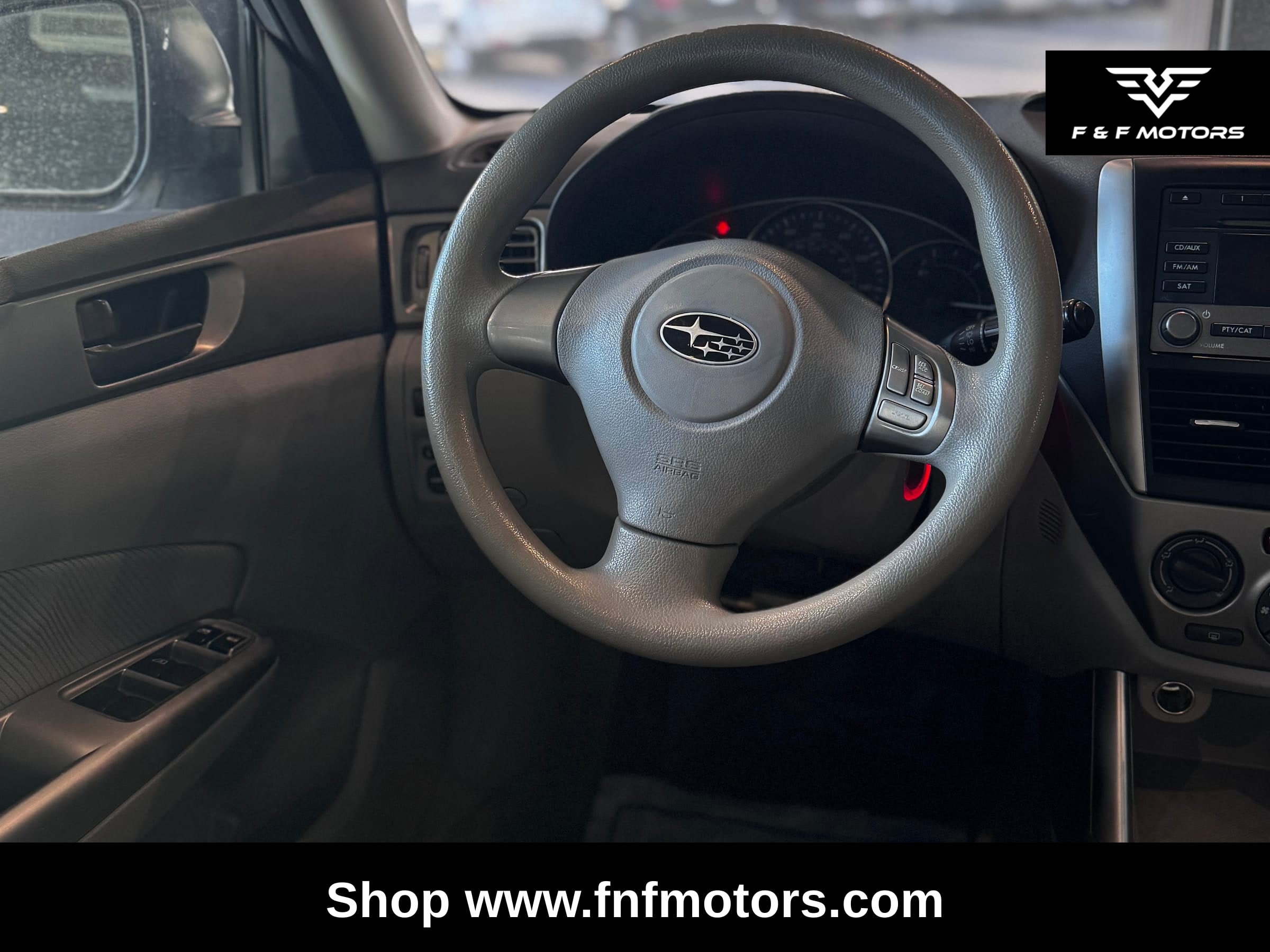 2010 Subaru Forester 2.5XS — Interior