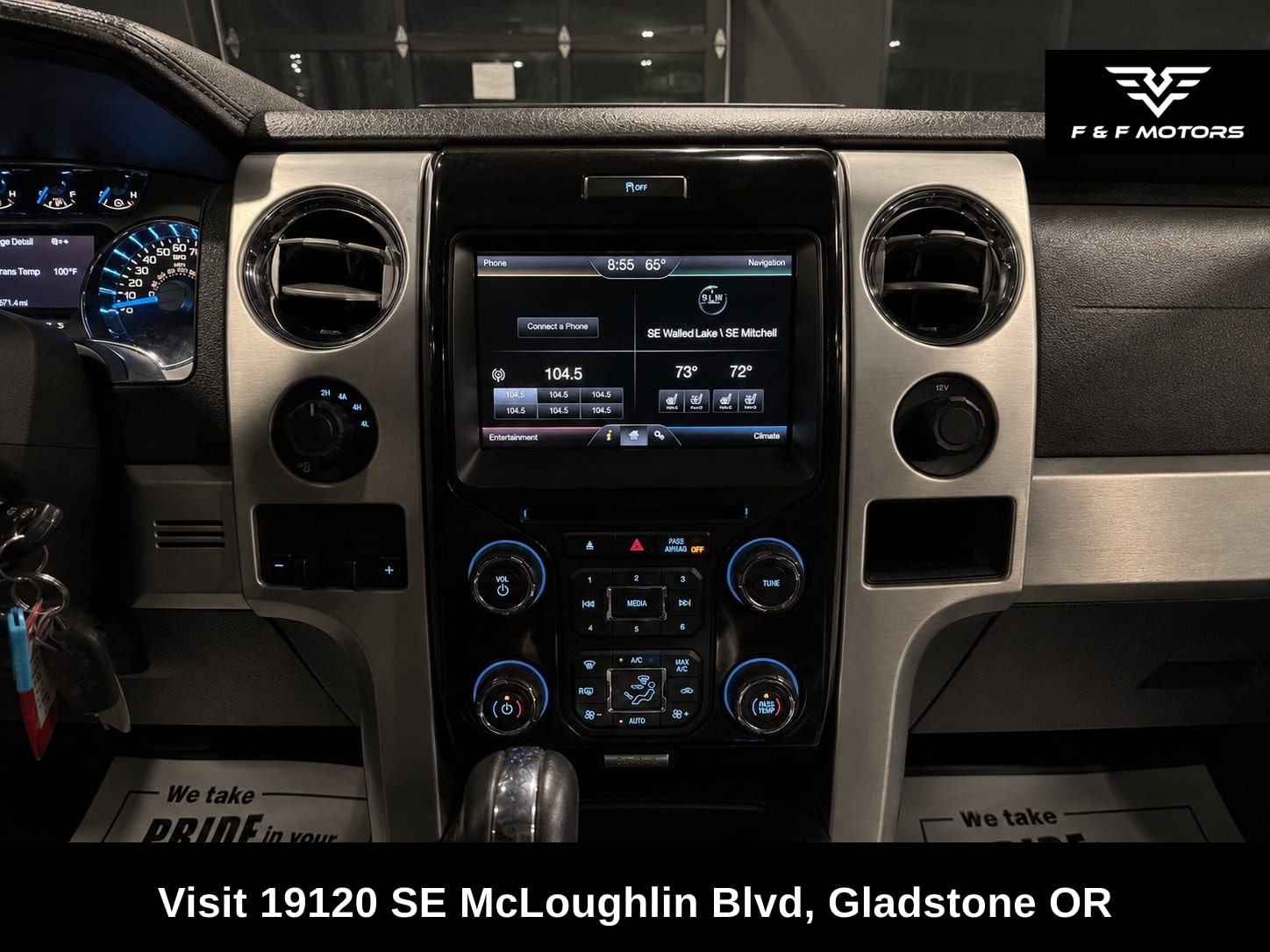 2014 Ford F-150 XLT — Interior